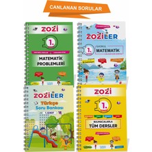 1.sınıf Canlanan Kitap Seti (Turuncu Set) 4kitap