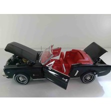 AutoWorld Dianomi Autoworld 1:18 Ölçek 1964 Ford Mustang  Convertible Diecast Metal Model)