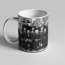 Golden Crafts Solvay Konferansı Bilim Insanları Kupa Seramik Kahve Mug