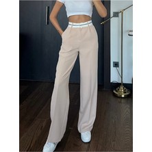 NO979 Belt Kemer Detay Pantolon