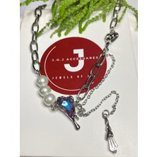 Joj Accesuares Y2K Model Çelik Kolye