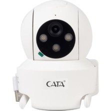 Cata CT-4051 Gece Görüşlü Akıllı Dış Mekan 360° Dönebilen Güvenlik Ip Kamera Full Hd 1080P Tuya Smart Life+ Destekli