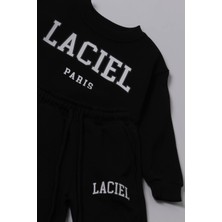 Laciel Sloganlı Unisex 2'li Alt Üst Takım