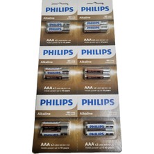 Philips Power Alkalin 12'li Aaa Ince Pil LR03P12W10