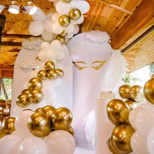12INC Büyük Boy Aynalı Krom Balon Yüksek Kalite 30 Adet