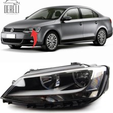 Volkswagen Ön Far Sol ( Motor Üzerinde ) Jetta 2011-