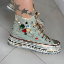 Guja Taş Detaylı Kadın Sneaker
