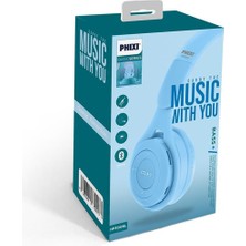 Phixi Kablosuz Kafaüstü Kulaklık Bluetooth Wireless 5.0V Mikrofonlu Hd Ses