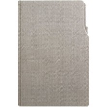 Tekno Trust Lastikli Kalemlikli Günlük 2025 Ajanda Gri