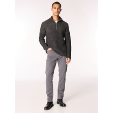 Mustang Normal Bel Slim Fit Gri Erkek Denim Pantolon Vegas Slim - 1320