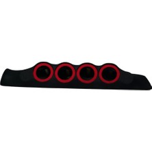 Ysn Tuning Tofaş Doğan Şahin Uyumlu Kırmızı Renkli Halkalı Pandizot 4X20 cm