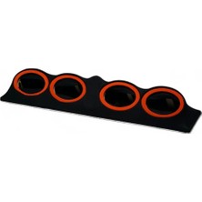 Ysn Tuning Tofaş Kartal Uyumlu Turuncu Renkli Halkalı Pandizot Oval 4X6X9 cm