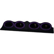 Ysn Tuning Tofaş Kartal Uyumlu Mor Renkli Halkalı Pandizot Oval 4X6X9 cm