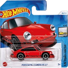 Hot Wheels 1/64 Ölçek Tekli Regular Arabalar HTD08 Factory Fresh / Porsche 911 Carrera Rs 2.7