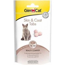Gimcat Skin&coat Tabs Deri&tüy Sağlığı Kedi Ödül Tableti 40 gr