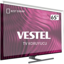 Best Ekran Vestel 65UG9940 Tv Ekran Koruyucu - Vestel 65" Inç 164 cm Tv Ekran Koruyucu Kırılmaz Paneli