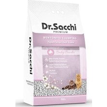Dr.sacchi Bebek Pudrası Kokulu Bentonit Kedi Kumu 10 Lt