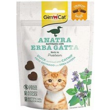 Gimcat Crunchy Snacks Duck & Catnip Tahılsız Kedi Ödülü 50 gr