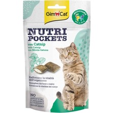Gimcat Nutripockets Kedi Ödülü Kedi Otu&multivitamin 60GR