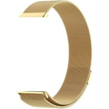 Ekoodukkan Huawei Watch Fit 2 Uyumlu Hasır Mıknatıslı Metal Kordon Kayış