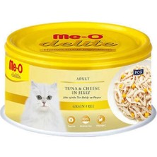 Me-O Delite Ton Balıklı - Peynirli Kedi Konservesi 80 gr Jetsepet