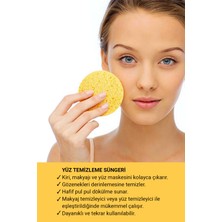 Jiyu Yüz Temizleme Süngeri Doğal Makyaj Temizleme Süngeri Makeup Remover Sponges