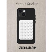 Case Collection Vakumlu Slikon Vantuz Telefon Tutucu, Cep Telefonu Için Yapiskanli Kaymaz Tutucu Cama