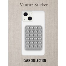 Case Collection Vakumlu Slikon Vantuz Telefon Tutucu, Cep Telefonu Için Yapiskanli Kaymaz Tutucu Cama