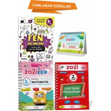 2.sınıf Canlanan Kitap Seti (Turuncu Set) 3kitap 1takvim Not