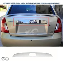 Ebal Oto Hyundai Accent Era Krom Bagaj Çıtası 2006 Üzeri P. Çelik