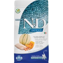 N&d Ocean Morina Balık Karides ve Kavunlu Yavru Kedi Maması 1.5 kg