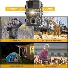 4g Gps Fotokapan Kamera 16MP Full Hd 1080P Gece Görüşlü 2 Inç LCD Ekran Su Geçirmez