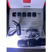 WISON WS-4400 Profesyonel El Feneri – Değişken Odaklı, Lazer Işık, Type-C Şarj ile Maksimum Performans