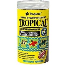 Tropical Granulat Yüksek Proteinli Granül Balık Yemi 1000 ml 500 gr