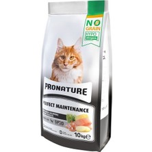 Pronature Hypo-Allergenic Tahılsız Somonlu Karidesli Yetişkin Kedi Maması 10 kg