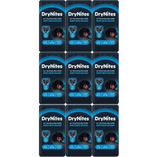 DryNites Erkek Emici Gece Külodu 8-13 Yaş 30-48 kg 9lu x 9 Adet