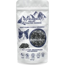 DOĞSEK Kedi Kumu Koku Giderici Excellence Km Pellet Activated Carbon 230 gr Kömür Bazlı Pelet Aktif Karbon