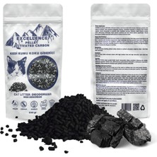 DOĞSEK Kedi Kumu Koku Giderici Excellence Km Pellet Activated Carbon 230 gr Kömür Bazlı Pelet Aktif Karbon