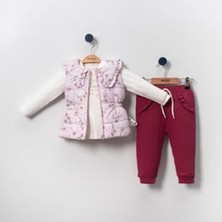 Yağmur Giyim Necix's Şişme Yelekli 3lü Kız Takım 233089