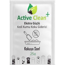 Active Clean Hindistan Cevizli Organik Kedi Kumu Koku Giderici 25 gr