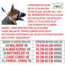 VSLT Handmade Kulplu Tactical Büyük Irk Köpek Tasma .K9 Tasma.Tactical Dog Collar.Doberman,Rottweiler,Malinois,Cane Corso,Dauna,VB