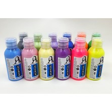 Monalısa 110 ml Chalkı Renkler 12'li Akrilik Boya Seti
