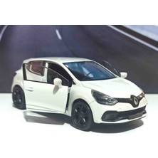 Welly 1:32 Ölçek Renault Clio Çek Bırakmetal Araba