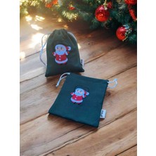Hediye Kesesi, Takı Kesesi, Çok Amaçlı Kullanıma Uygun Kese  Noel Baba 2