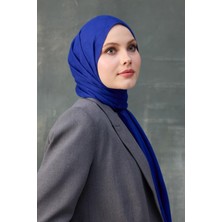 İpekhan Dalga Desen Pamuk Jakar Şal Saks 8010-12