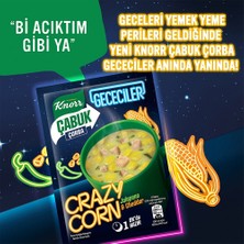 KNORR Knorr çabuk çorba Crazy Corn &amp; Jalapeno Cheddar 18 Gr Paket (20 Adet)