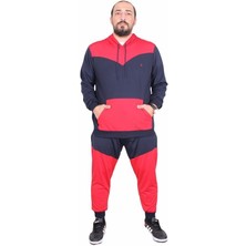 Starbattal Erkek Büyük Beden Eşofman Takım Parçalı Mg TK722 Lacıvert
