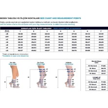 Wicromed Medi-Phoenix Antiemboli Çorabı Kontrol Deliği Altta Dizüstü Damla Silikonlu