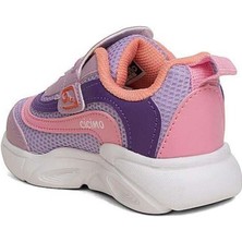 Ns Little Kız Çocuk Lila, Pembe, Mor Renkli Sneaker, Ortopedik Çocuk Spor Ayakkabı