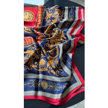 Premium Etnik Desen Ipek Vual Şal 200 x 90 cm